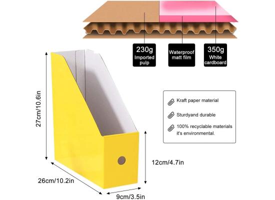 Carton Magazine Files Pack of 2